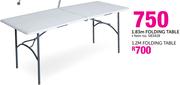 1.83m Folding Table