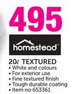 Homestead 20L Textured