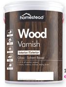 Homestead 5L Wood Varnish