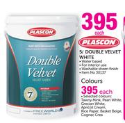 Plascon 5L Double Velvet White-Each