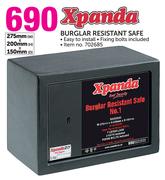 Xpanda Burglar Resistant Safe