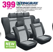 Stingray Tartan Car Seat Cover TARTGR