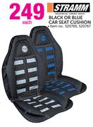 Stramm Black Or Blue Car Seat Cushion-Each