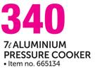 Tissolli 7L Aluminium Pressure Cooker