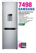 Samsung 360Ltr Silver Botttom Freezer Fridge RB29HWR3DSA U