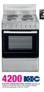 KIC 4 Plate Stainless Steel Stove KFS 901 IX