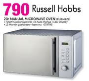 Russell Hobbs 20Ltr Manual Microwave Oven RHEM22L