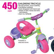 Childrens Tricycle-Each