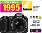 Nikon 3" Hi-Zoom Bridge Camera L340