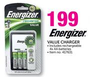 Energizer Value Charger