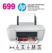 HP 3 in 1 Ink Advantage Printer IA1515