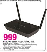 Netgear N300 Wireless Modem/Router
