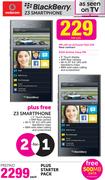 2x Blackberry Z3 Smartphone-Each