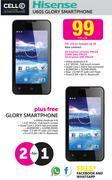 2x Hisense U601 Glory Smartphone