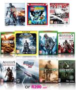 XBox 360/PS3 Gaming Titles-Each