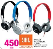 JBL By Herman On Ear Headphone T300A-Each