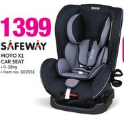 Safeway Moto X1 Car Seat 0-18Kg