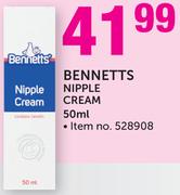Bennetts Nipple Cream-50ml