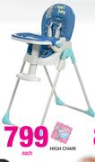 Tatty Teddy High Chair Each