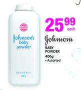 Johnson's Baby Powder Assorted-400g