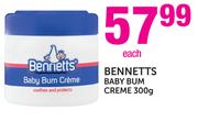 Bennetts Baby Bum Creame-300g