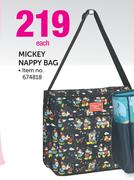 Mickey Nappy Bag-Each