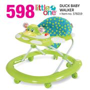 Little One Duck Baby Walker