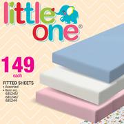 Little One Fitted Sheets Assorted-Each