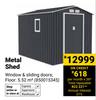 Metal Shed 850015345