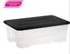 Contour Clear & Black 11Ltr Storage Box 850017903