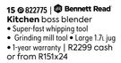 Bennett Read Kitchen Boss Blender 822775