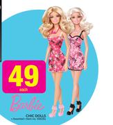 Barbie Chic Dolls Assorted-Each
