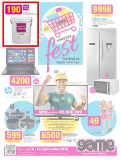 Game : Festival Of Super Savings (9 Sep - 15 Sep 2015), page 1