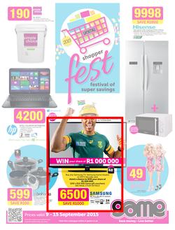 Game : Festival Of Super Savings (9 Sep - 15 Sep 2015), page 1