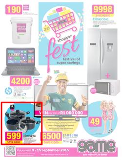 Game : Festival Of Super Savings (9 Sep - 15 Sep 2015), page 1