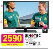Sinotec 32" HD Ready LED TV STL 32VN67DT