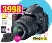 Nikon DSLR Single Lens Bundle D3100
