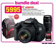 Canon EOS600D Twin Lens Bundle