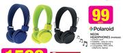 Polaroid Neon Headphones PHP8500-Each