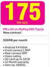 Mobicel 10" 3G Wi-Fi Tablet-On MyMeg 500 TopUp