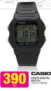Casio Gents Digital Watch-Each