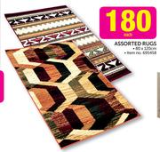 Rugs Assorted-80 x 120cm Each