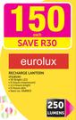 Eurolux Recharge Lantern FS181W-Each