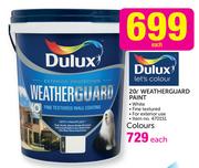 Dulux 20Ltr Weather Guard Paint-Each