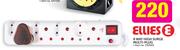 Ellies 8 way High Surge Multi Plug