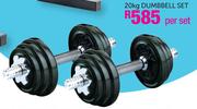 Trojan 20kg Dumbbell Set