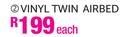 Out & About Vinyl Twin Airbed-Each