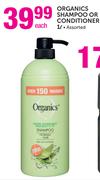 Organics Shampoo Or Conditioner Assorted-1L Each