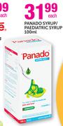 Panado Syrup/Paediatric Syrup-100ml Each