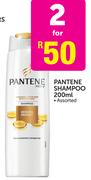 Pantene Shampoo Assorted-2 x 200ml